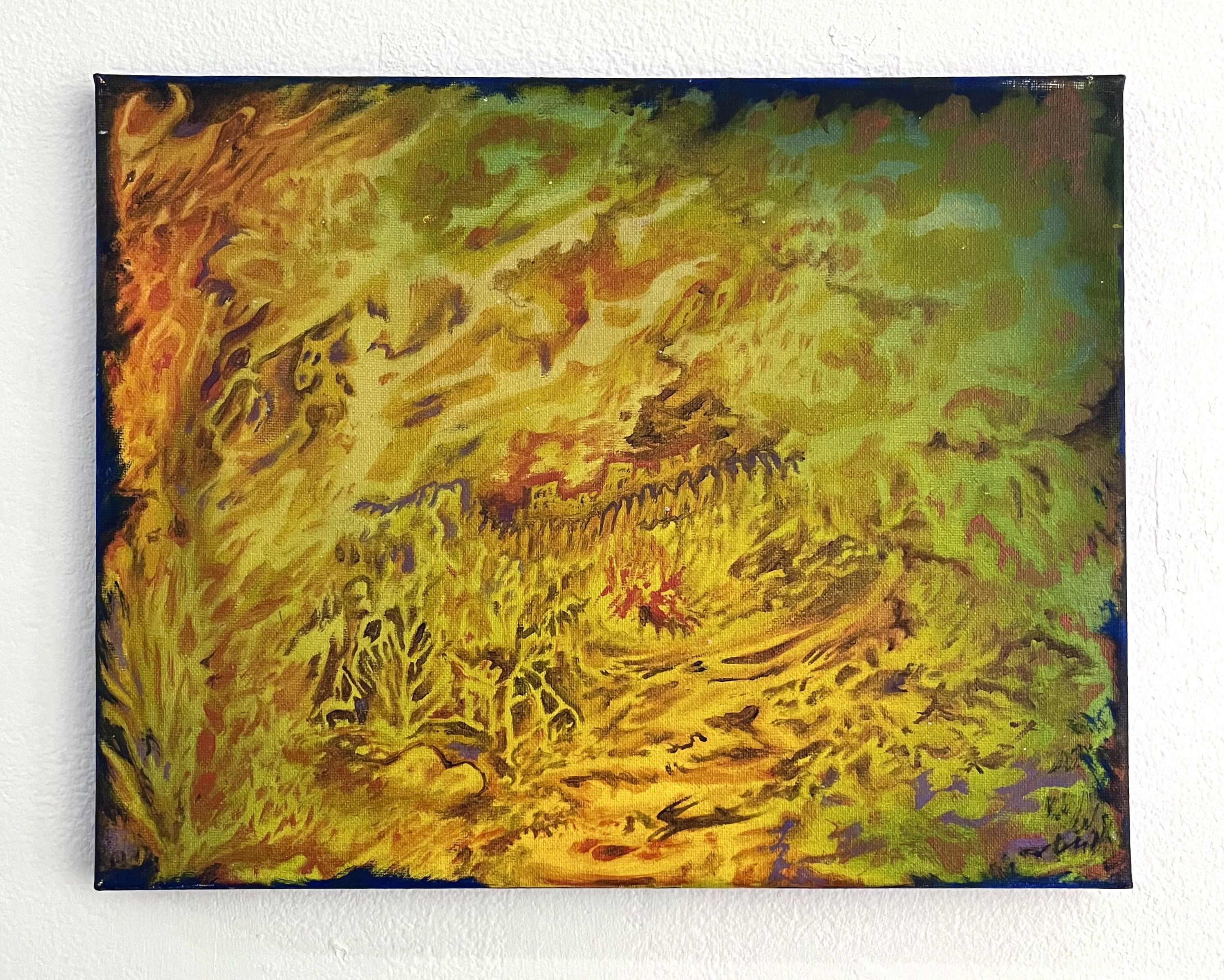 Rocky forest landscape