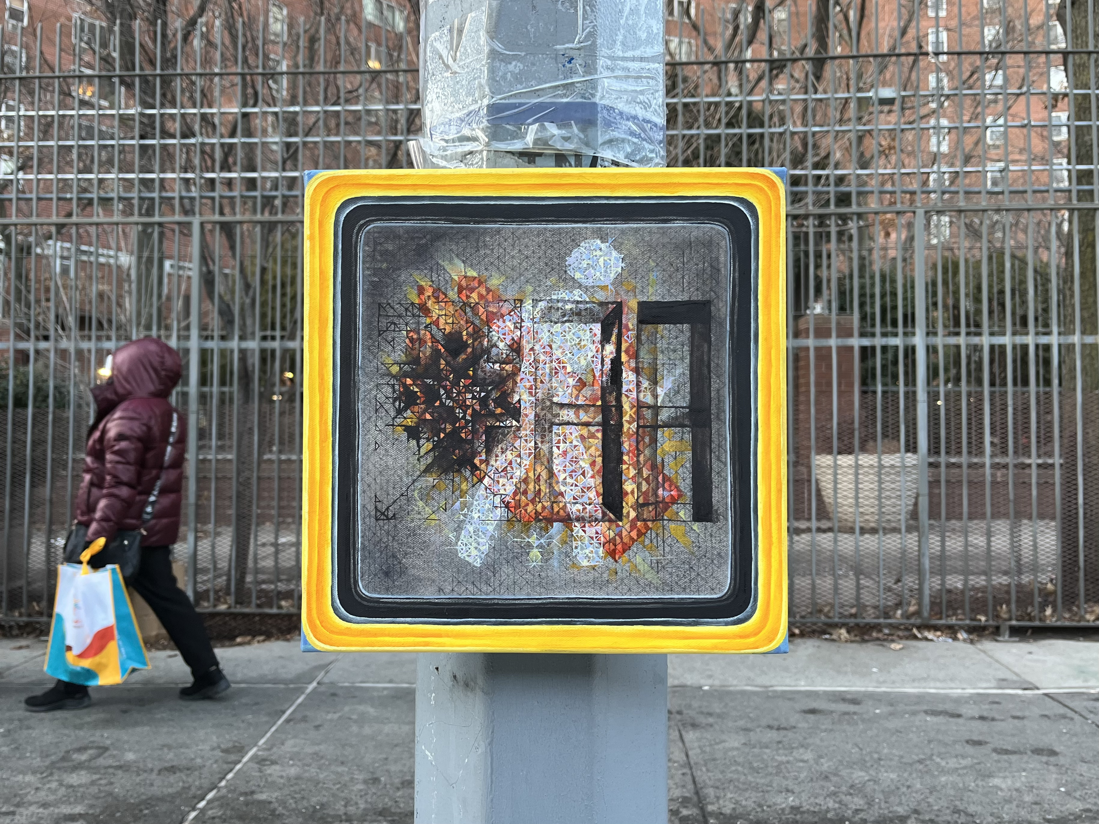 Panoramic narrative painting